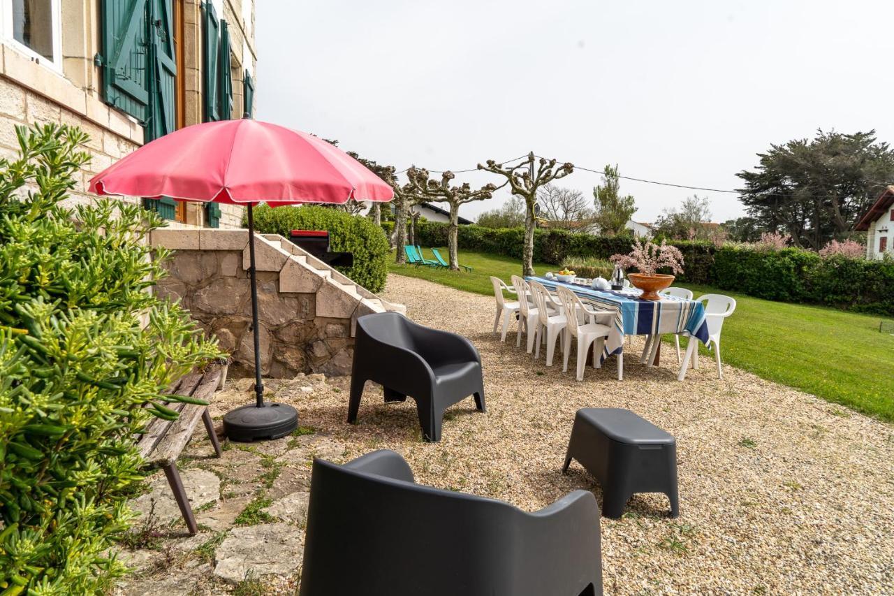 Maison De Maitre Piscine Vue Ocean - Bidart Exterior photo